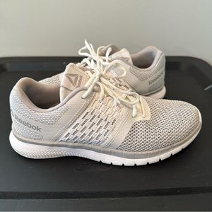 White Reebok shoes